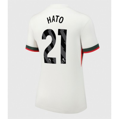 Chelsea Jorrel Hato #21 Bortedrakt Dame 2025-26 Kortermet Chelsea Jorrel Hato #21 Bortedrakt Dame 2025-26 Kortermet